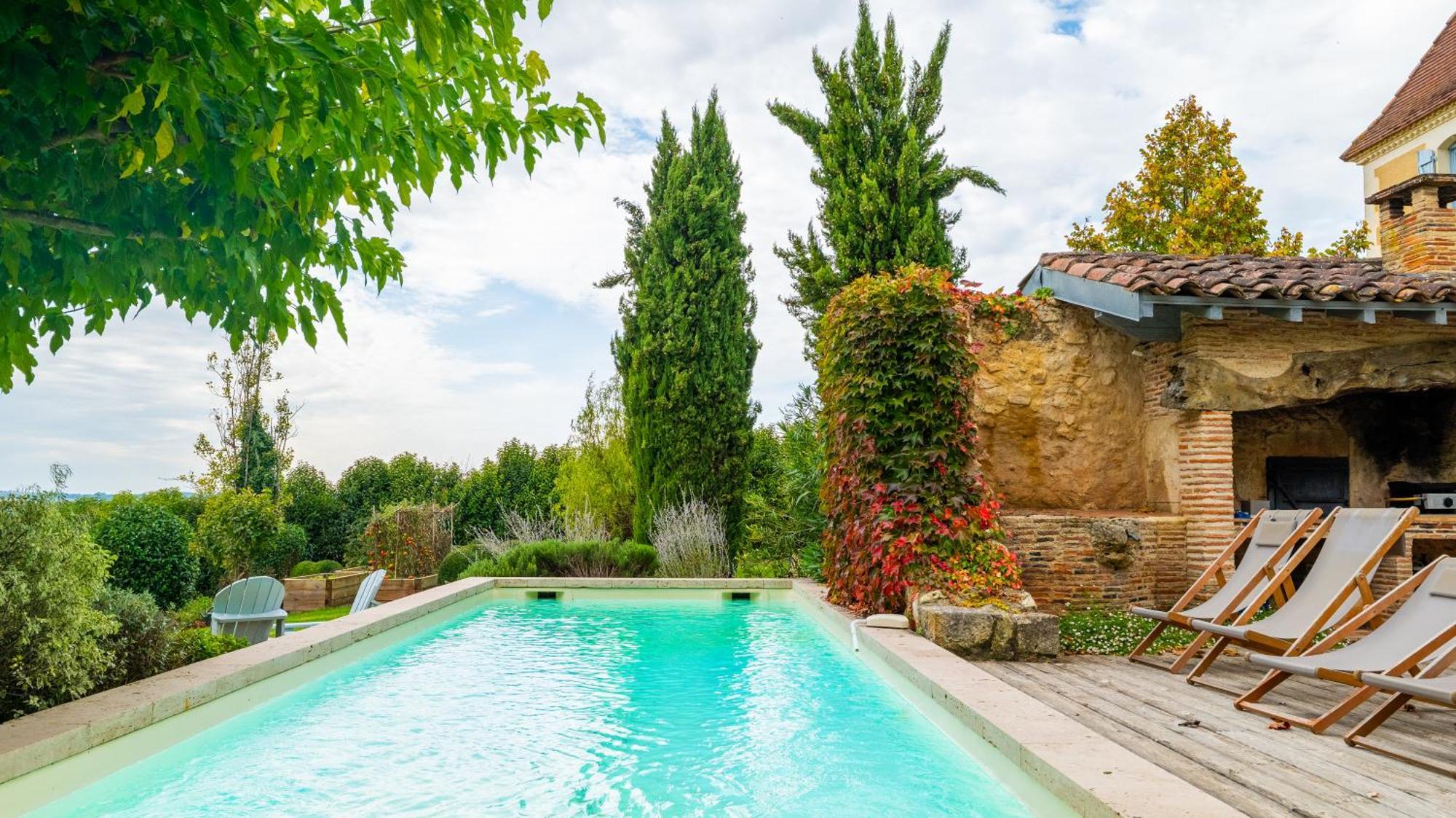 Bed and Breakfast Propriete Le Monneton Sainte-Christie Exteriér fotografie