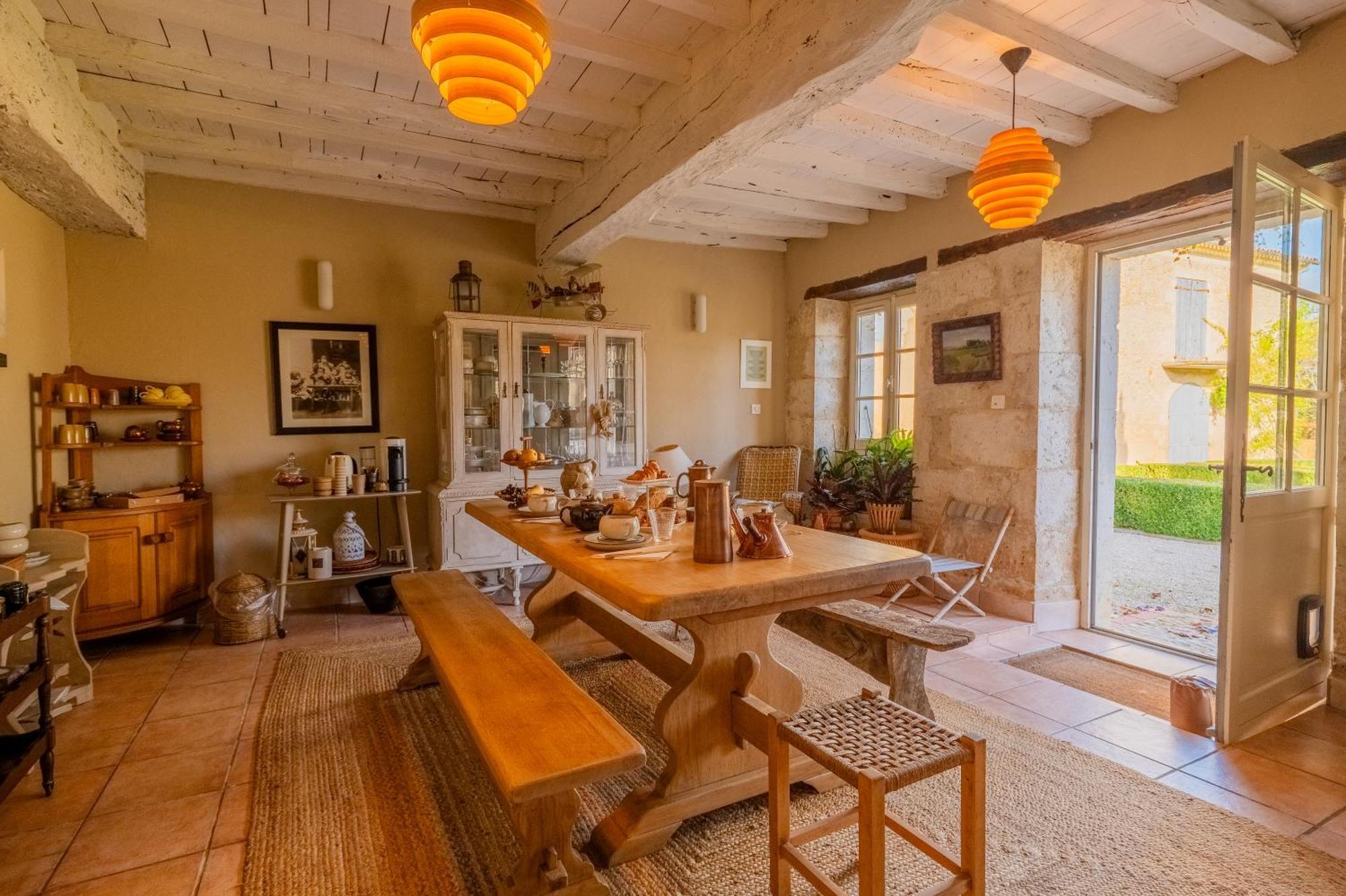 Bed and Breakfast Propriete Le Monneton Sainte-Christie Exteriér fotografie
