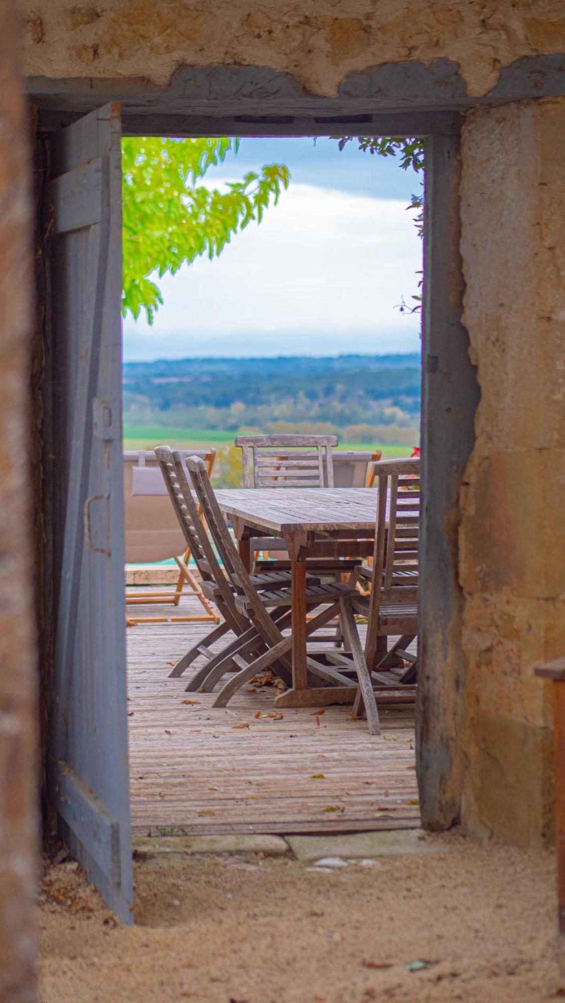 Bed and Breakfast Propriete Le Monneton Sainte-Christie Exteriér fotografie